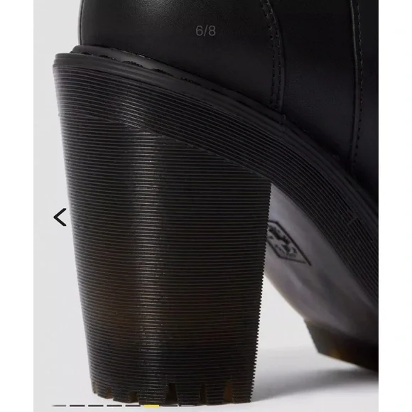 Dr. Martens Magdalena II Black Heel Ankle Zip Boot | Size EU 36 / US 5 - Picture 3 of 11